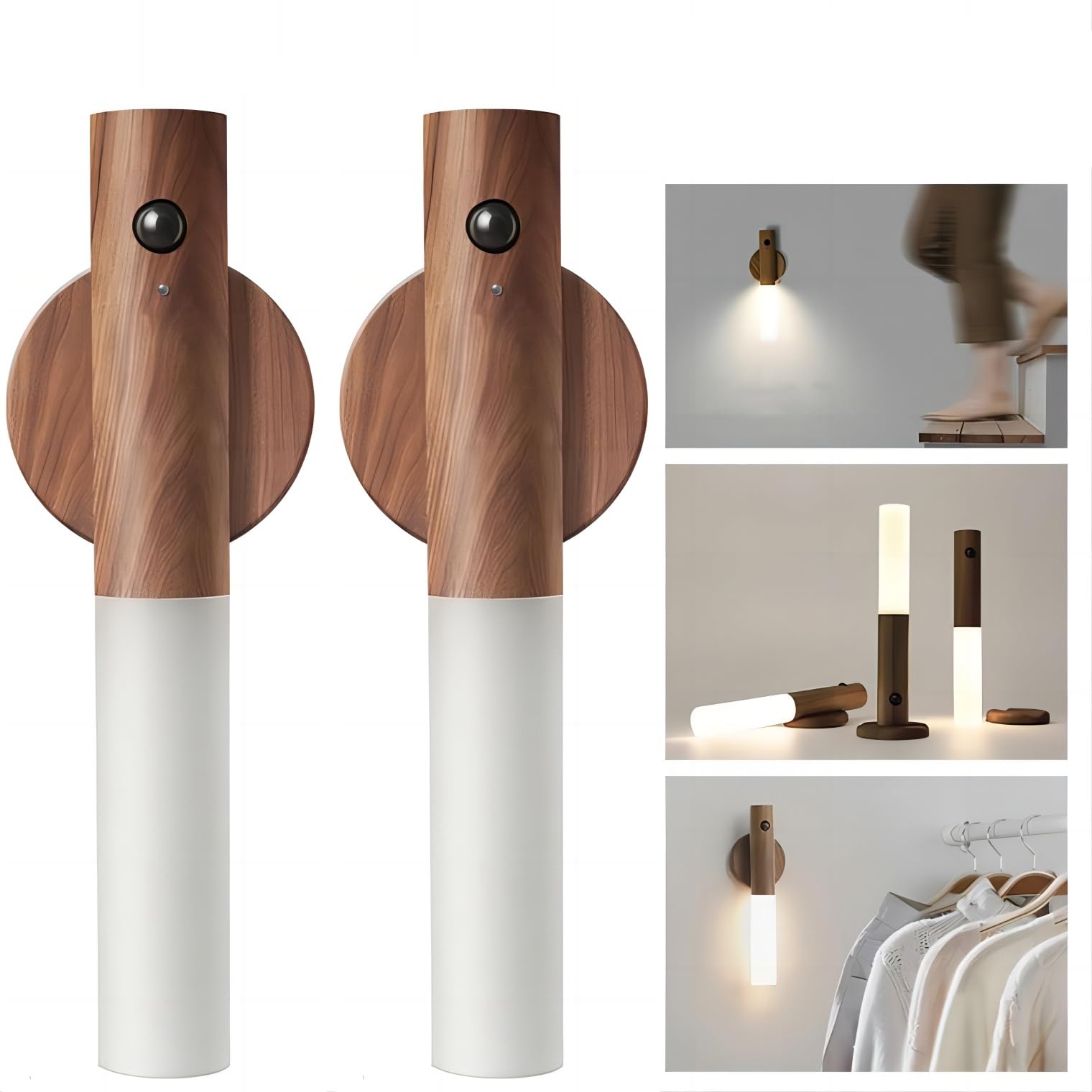 木目風　間接照明 Amazon.co.jp: LEDセンサーライト 明暗センサー 自動点灯/消灯